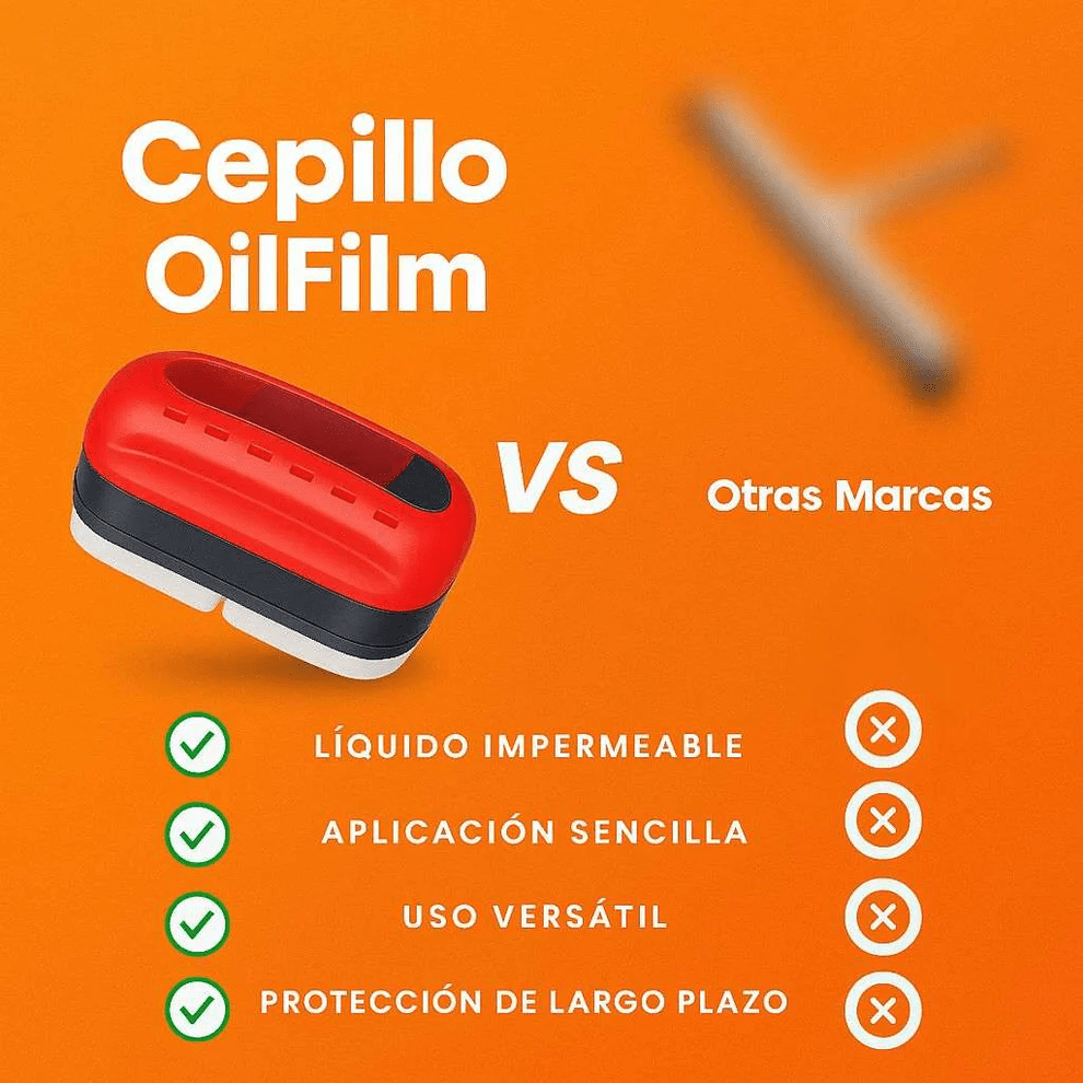 Cepillo OilFilm® - Limpiador de Vidrios Anti Lluvia - Mundo Paraguayo