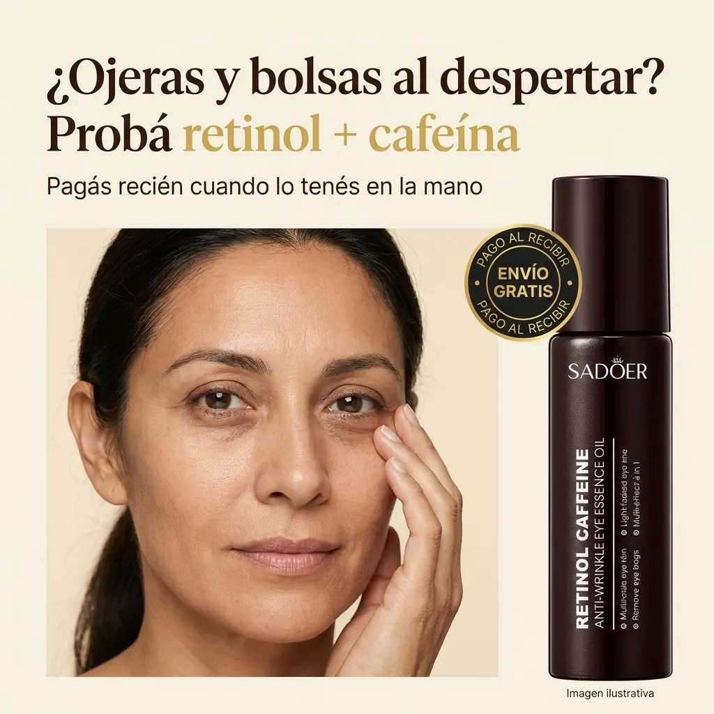 🔥 [PROMO 2x1] Roll-On Lifting Antiarrugas y Ojeras (Retinol + Cafeína) - Llevá 2 por Gs. 149.000 — 2