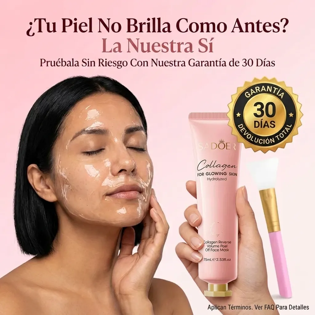 Mascarilla Peel Off de Colágeno Hidrolizado SADOER — 8