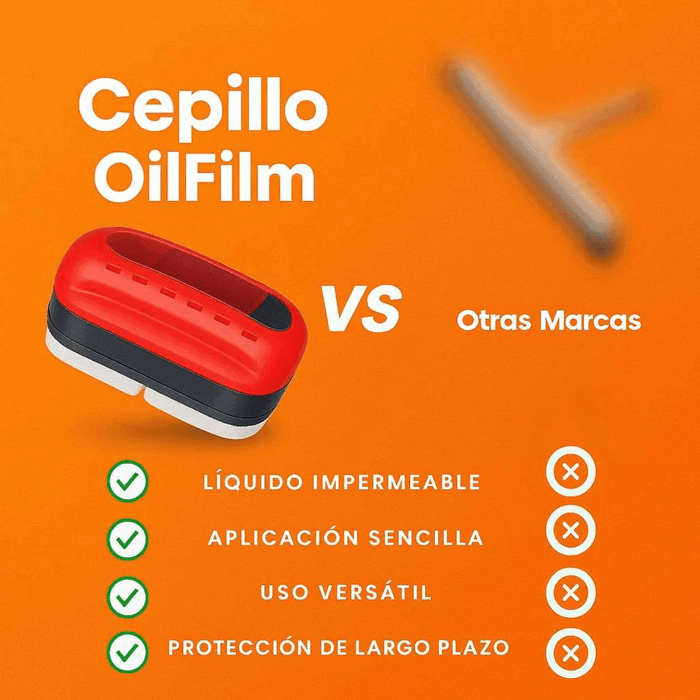 Cepillo OilFilm® - Limpiador de Vidrios Anti Lluvia — 3