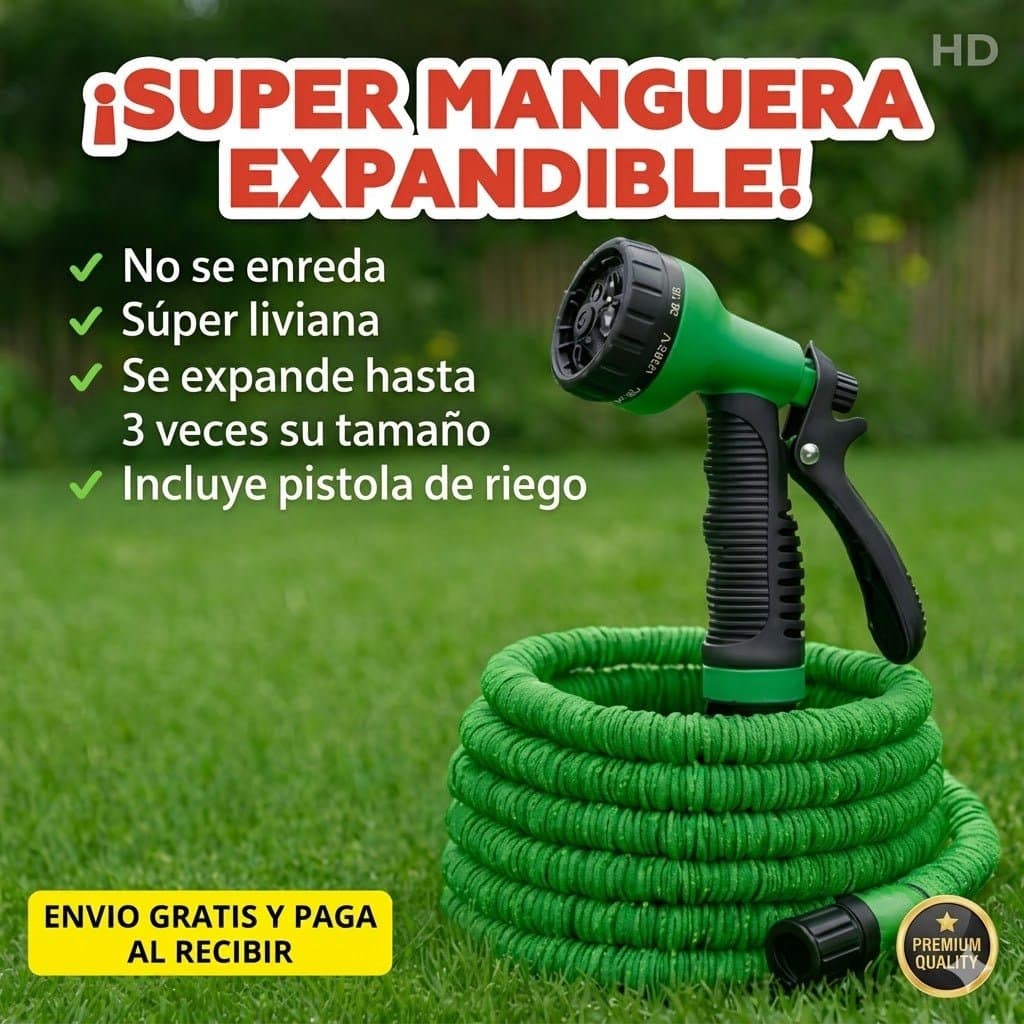 Manguera Expandible Todo en Uno — 1