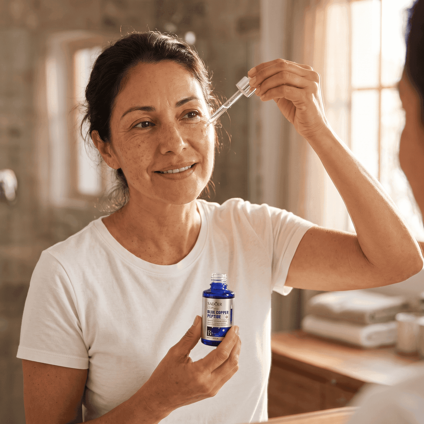 Blue Copper Peptide Serum — Péptido de Cobre Azul + Salmón | Anti-Edad 30ml — 6