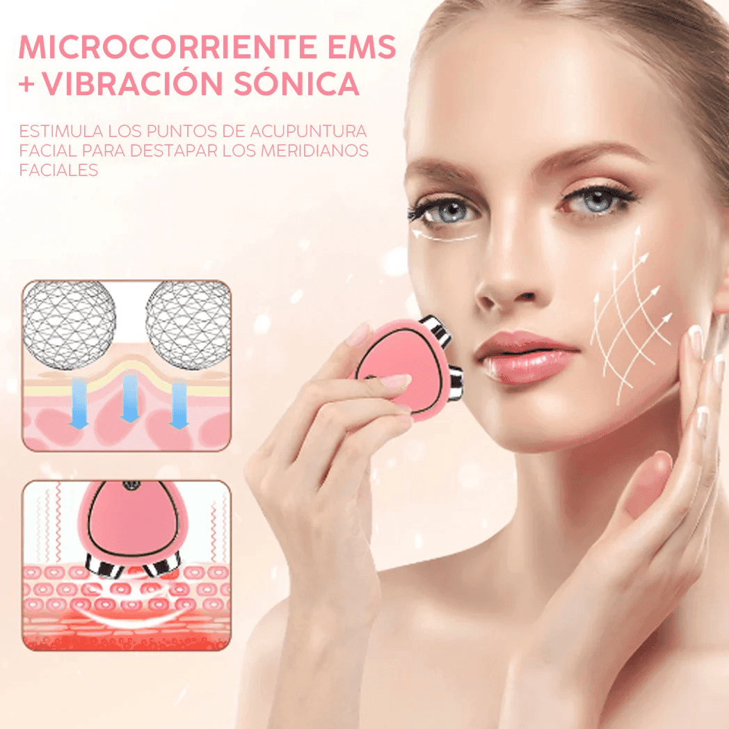 MASAJEADOR FACIAL DE MICROCORRIENTE - SKINDION — 2