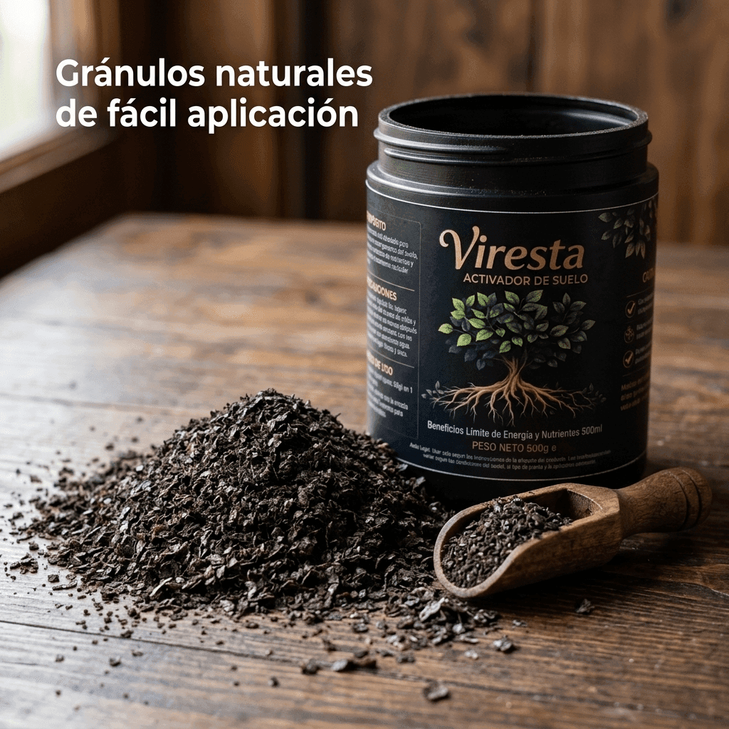 Viresta Activador de Suelo 500g – Abono Natural para Plantas y Cultivos — 7