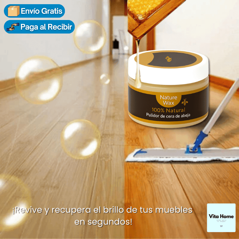 🐝 Bee Wax™ – Cera Restauradora de Madera 100g — 1
