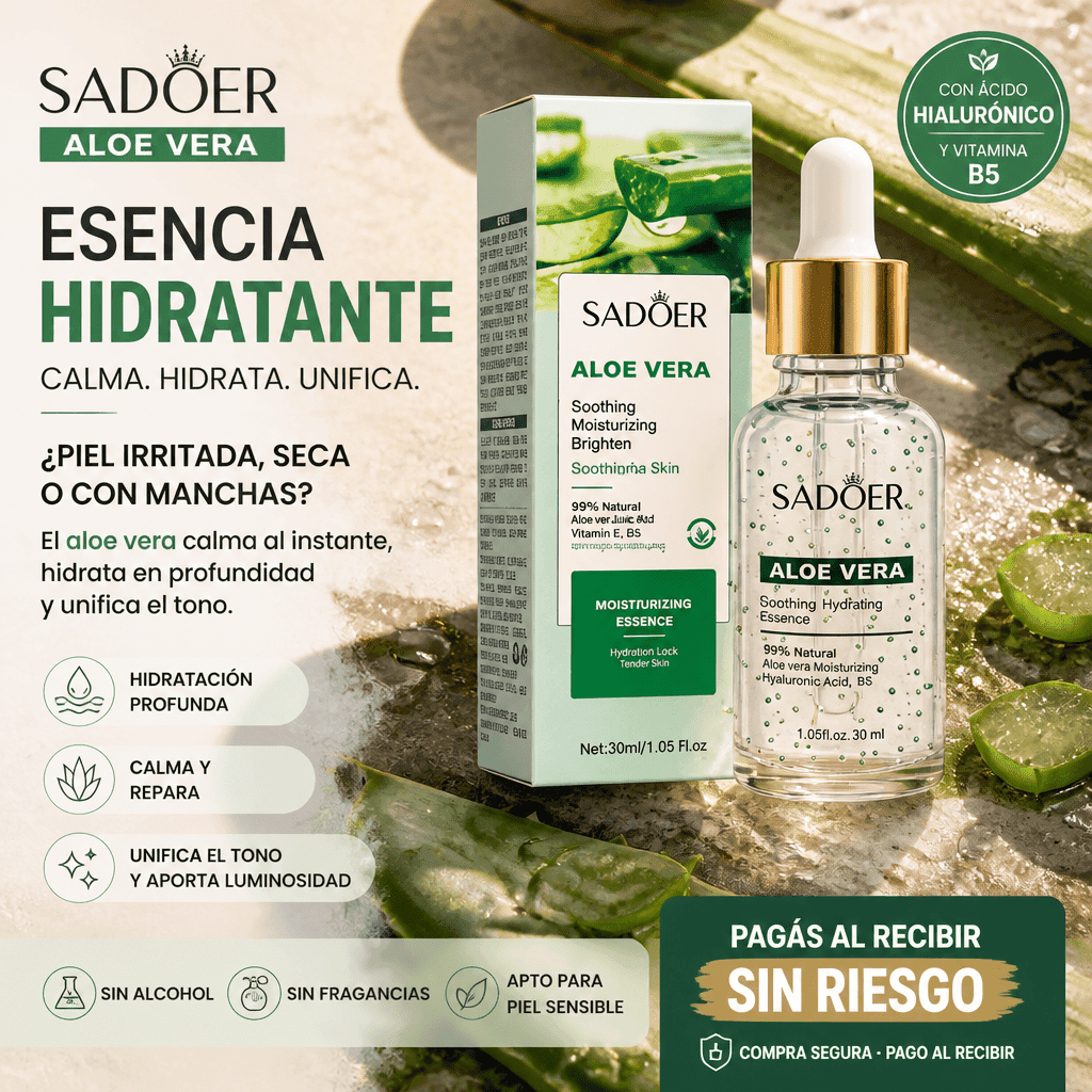 Sérum Facial de Aloe Vera — 2