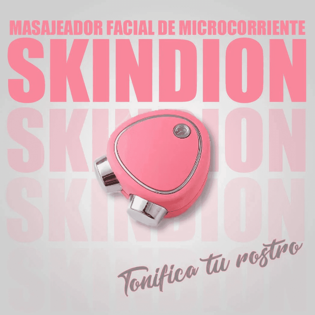 MASAJEADOR FACIAL DE MICROCORRIENTE - SKINDION — 1