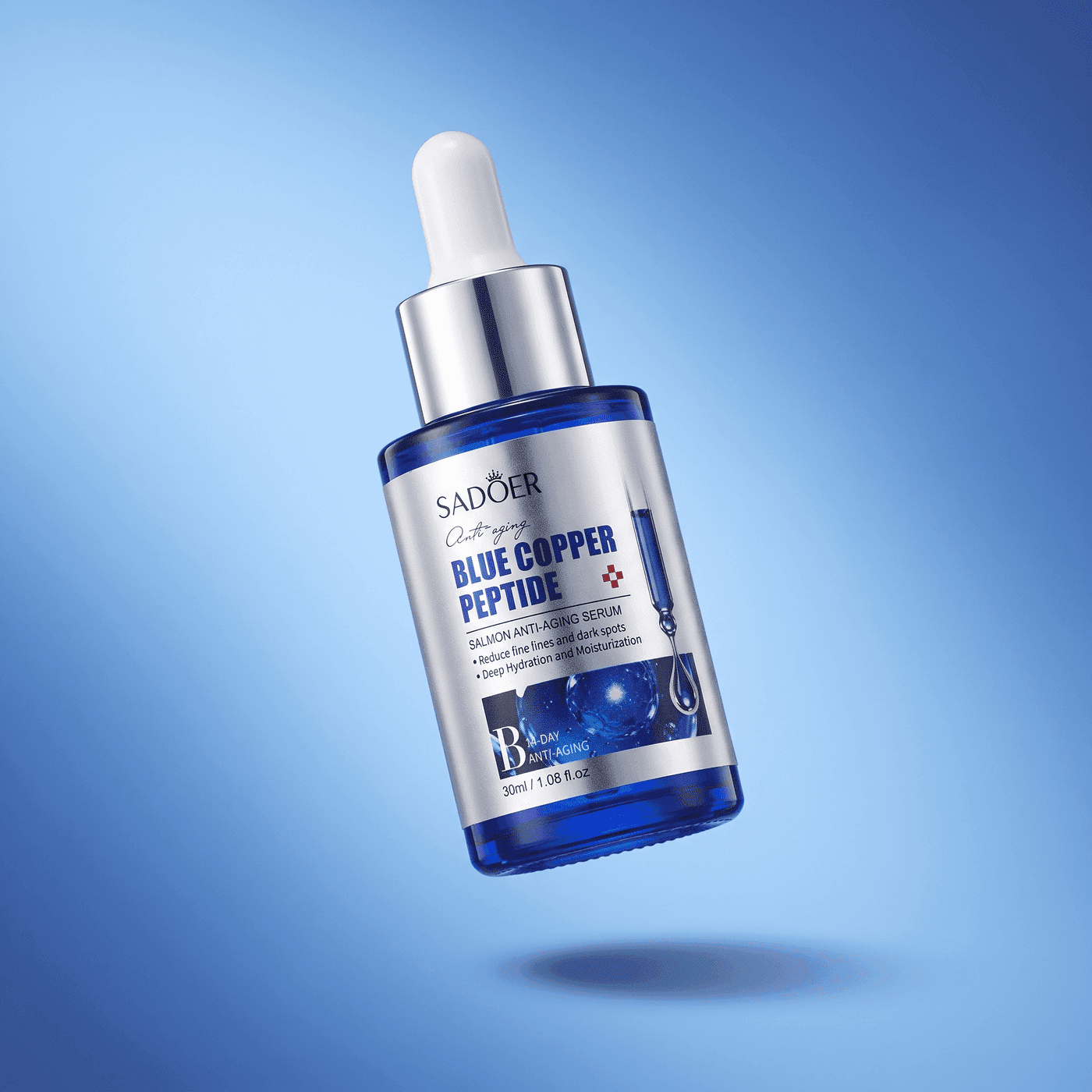 Blue Copper Peptide Serum — Péptido de Cobre Azul + Salmón | Anti-Edad 30ml — 1