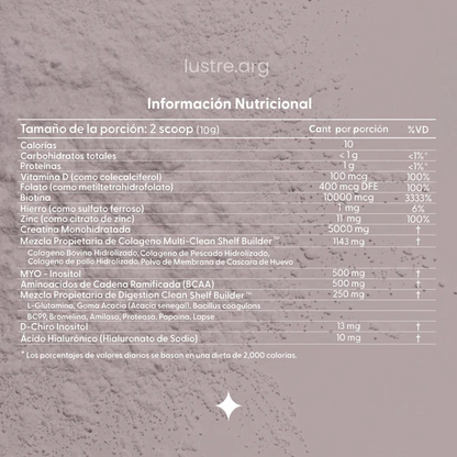 Lustre ORIGINAL - Creatina Monohidratada Lustre en Polvo