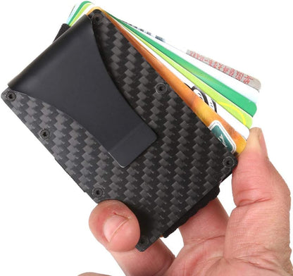 Billetera antirobo fibra de carbono - Mundo Paraguayo
