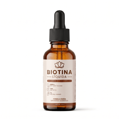 BIOTINA LÍQUIDA: Con colágeno y ácido hialurónico - Mundo Paraguayo