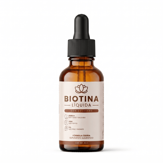 BIOTINA LÍQUIDA: Con colágeno y ácido hialurónico - Mundo Paraguayo
