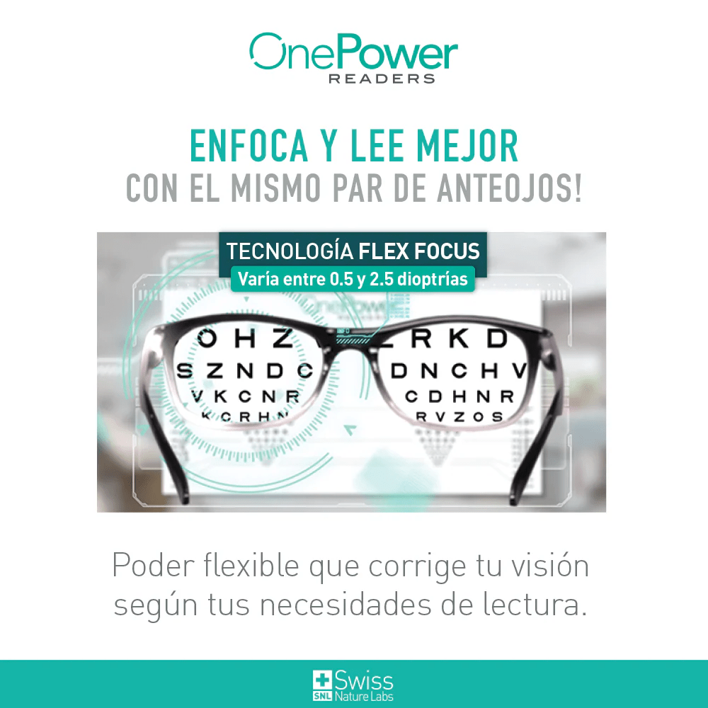 Combo 3x1 One Power Readers (Incluye Negro, Carey y Sol) - Mundo Paraguayo