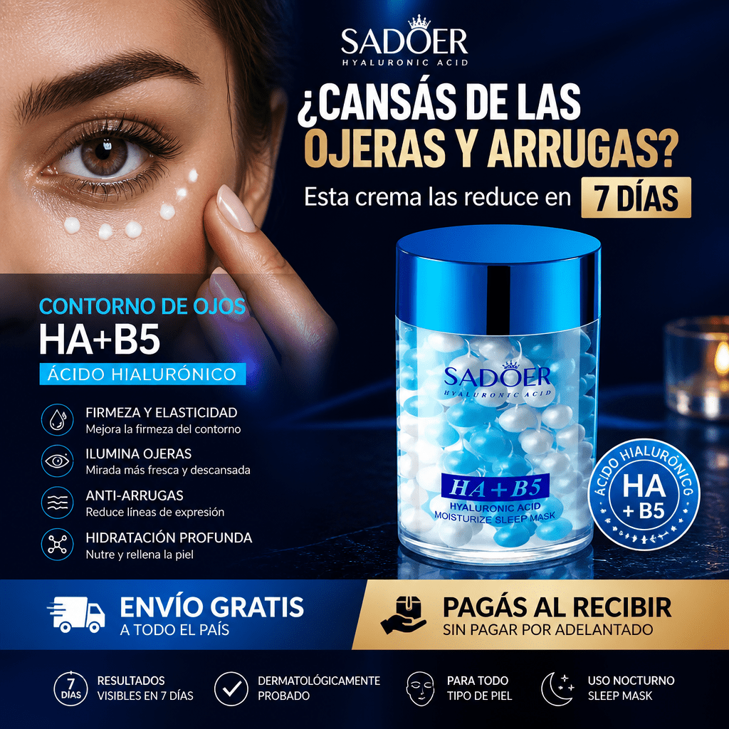 Crema Antiarrugas de Ácido Hialurónico - Mundo Paraguayo