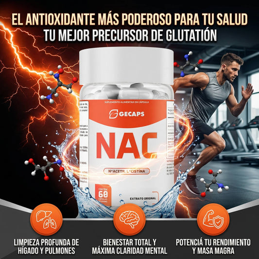 GeCaps® NAC 600Mg - Mundo Paraguayo