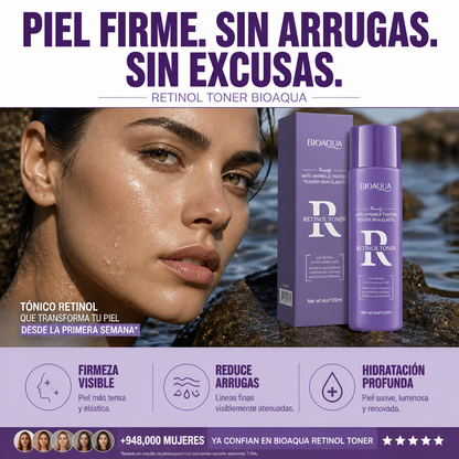 Tonico Retinol BioAqua Antiarrugas 120ml