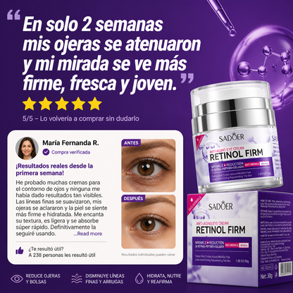 Sadoer Retinol Firm Crema Ojos