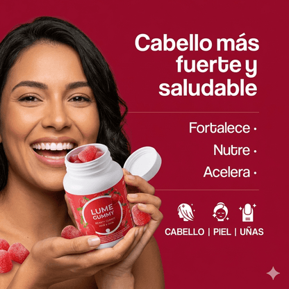 Lume Beauty Gummy - Gomitas para Cabello, Piel y Uñas - Mundo Paraguayo