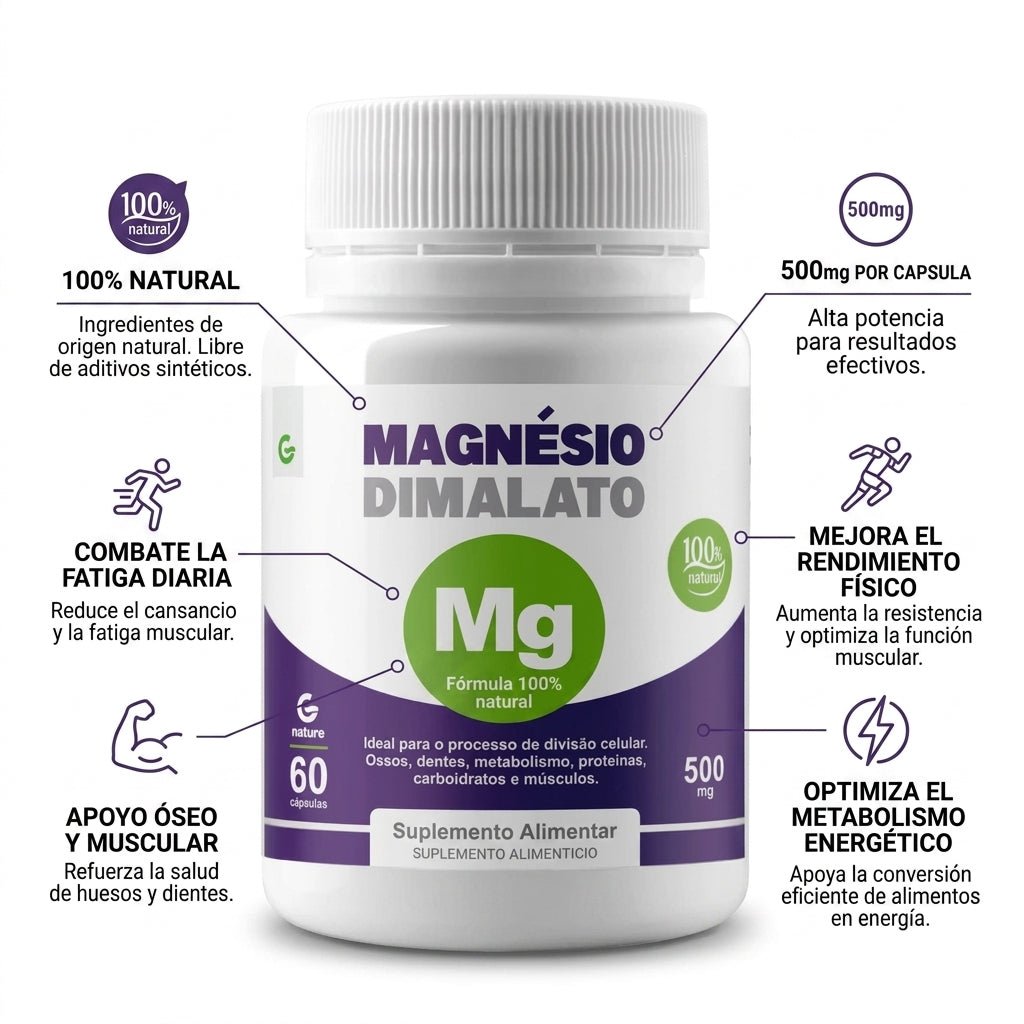 Magnesio Dimalato - Mundo Paraguayo