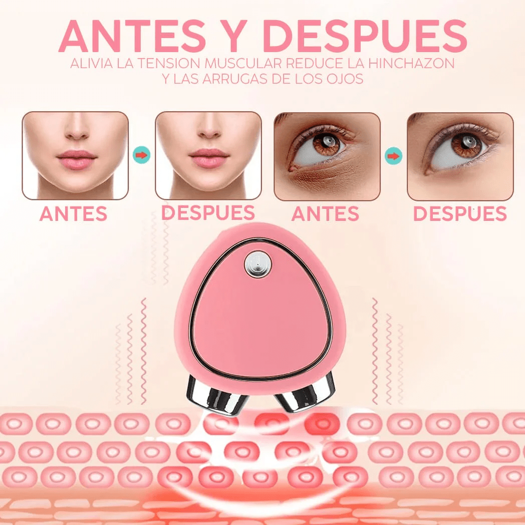 MASAJEADOR FACIAL DE MICROCORRIENTE - SKINDION - Mundo Paraguayo