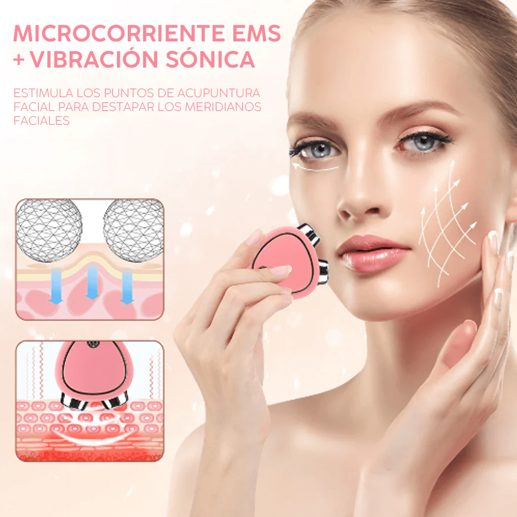 MASAJEADOR FACIAL DE MICROCORRIENTE - SKINDION - Mundo Paraguayo