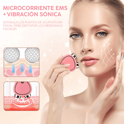 MASAJEADOR FACIAL DE MICROCORRIENTE - SKINDION - Mundo Paraguayo