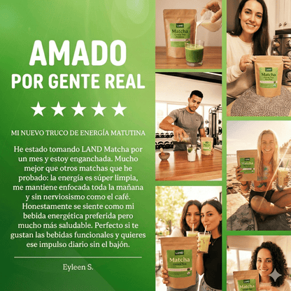Matcha Premium Japonés (50g) – Energía Limpia y Enfoque Mental - Mundo Paraguayo