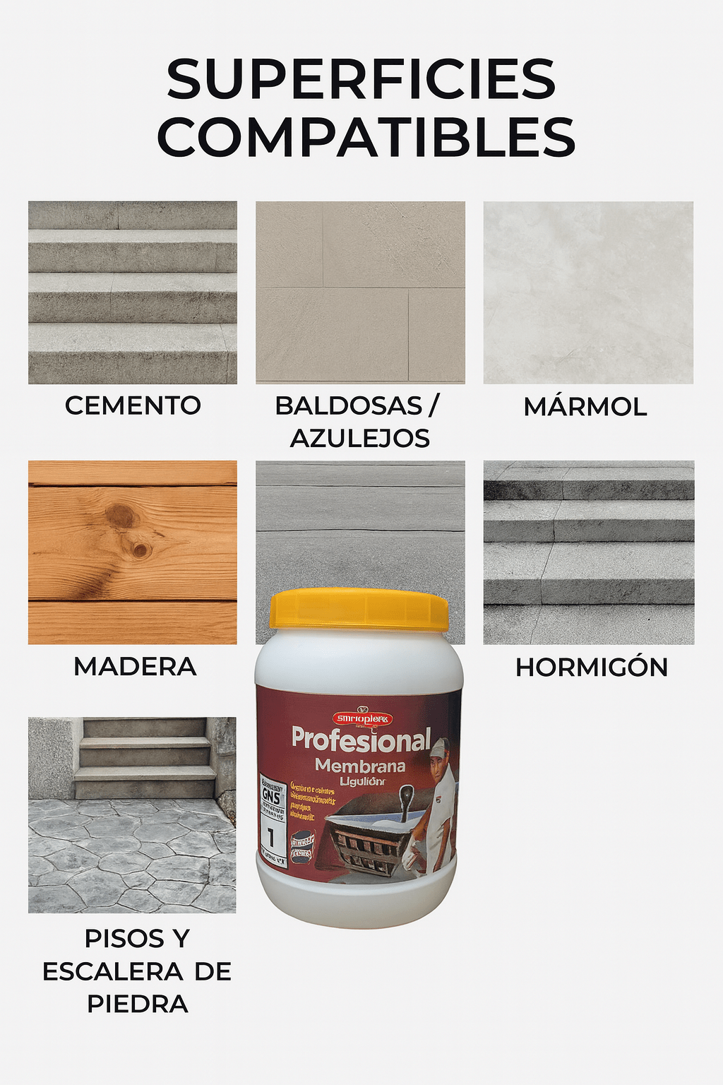 Membrana Impermeabilizante🔥 Revestimiento de alto brillo - Mundo Paraguayo