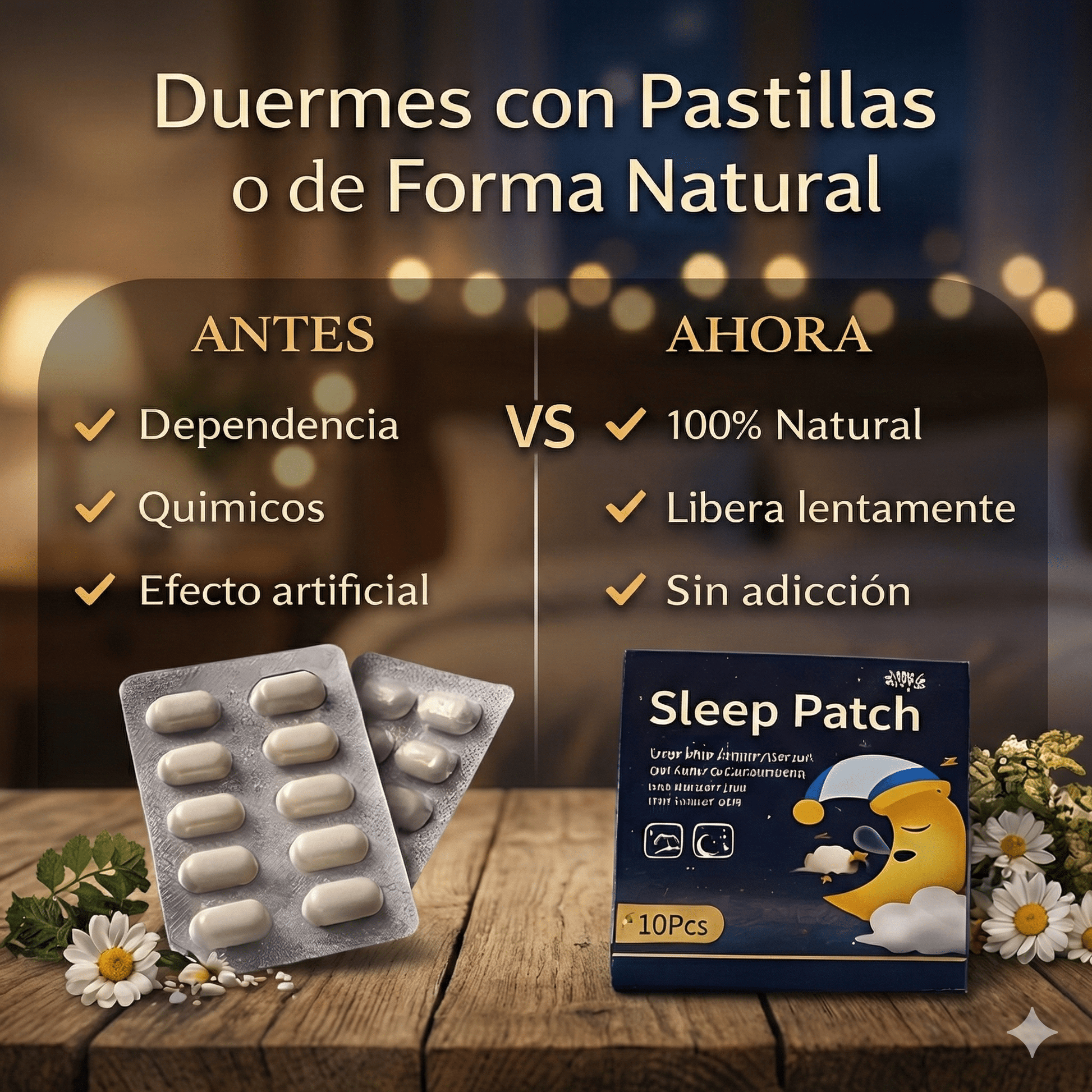 Parches para Dormir Profundamente (8 Horas de Sueño Ininterrumpido) - Mundo Paraguayo