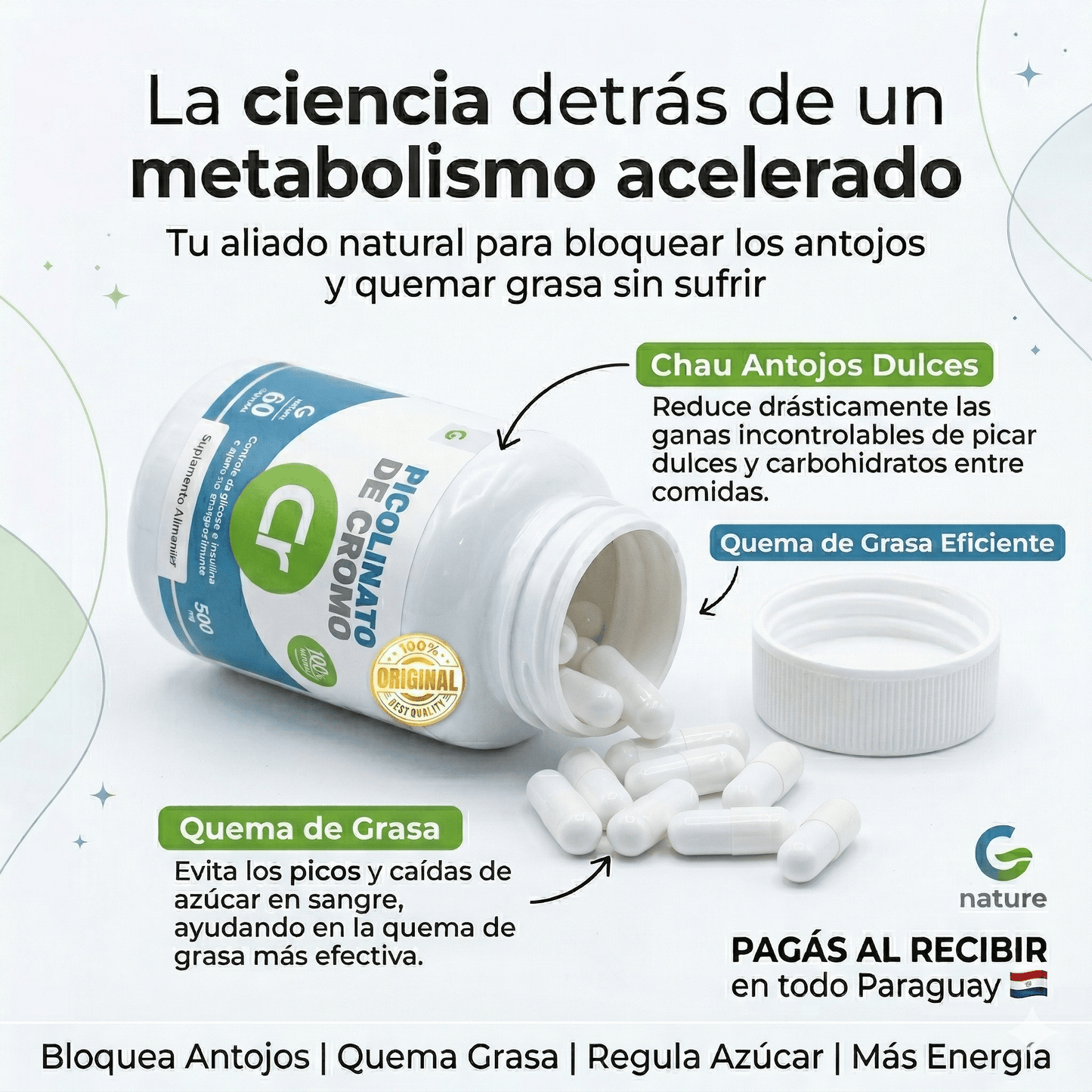 Picolinato de Cromo - Mundo Paraguayo