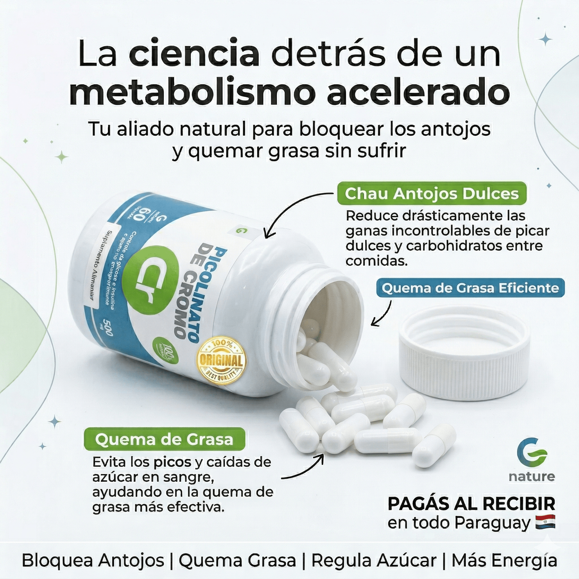 Picolinato de Cromo - Mundo Paraguayo