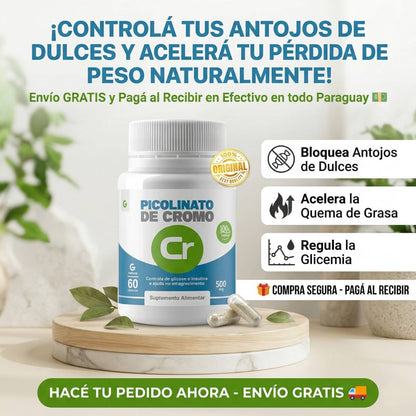 Picolinato de Cromo - Mundo Paraguayo