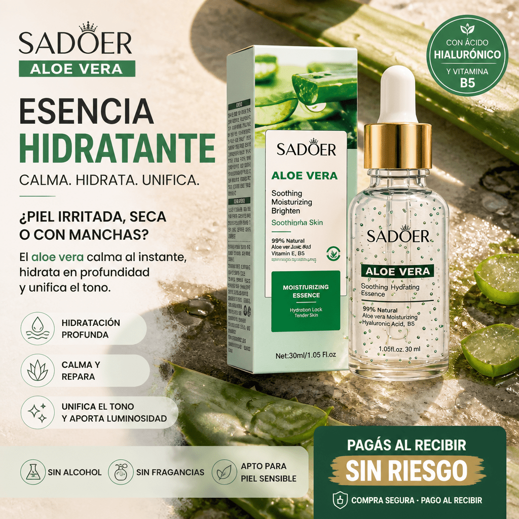 Sérum Facial de Aloe Vera - Mundo Paraguayo