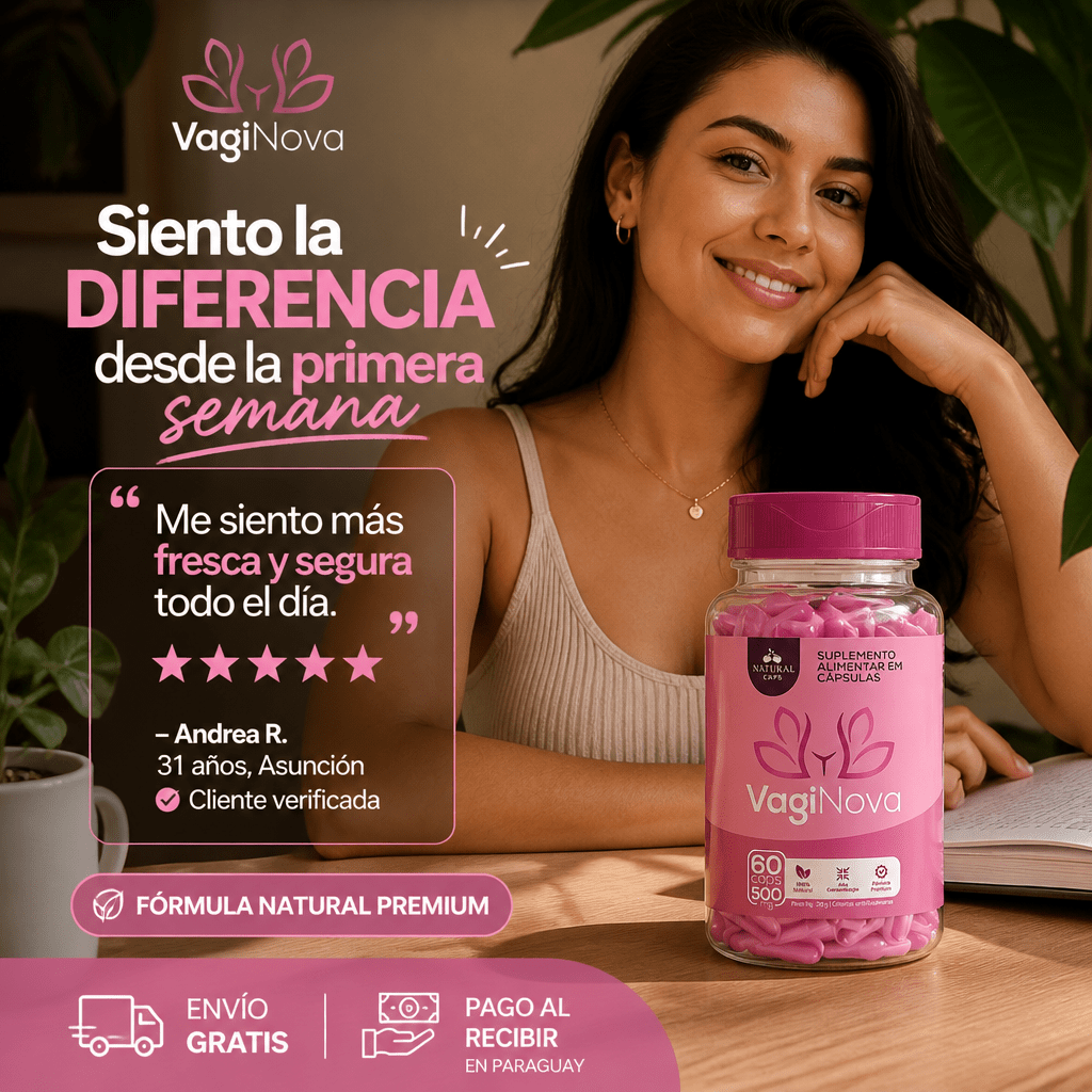 VagiNova Premium: Recuperá tu Equilibrio y Bienestar Íntimo (60 Cápsulas) - Mundo Paraguayo