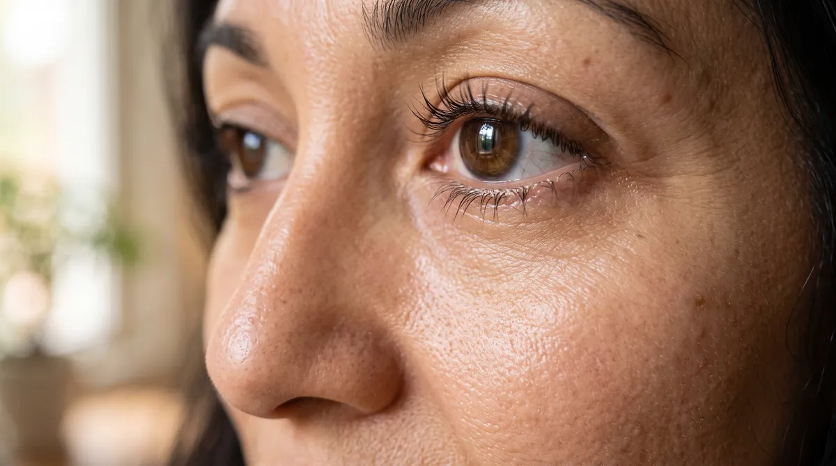 Contorno de ojos de cerca