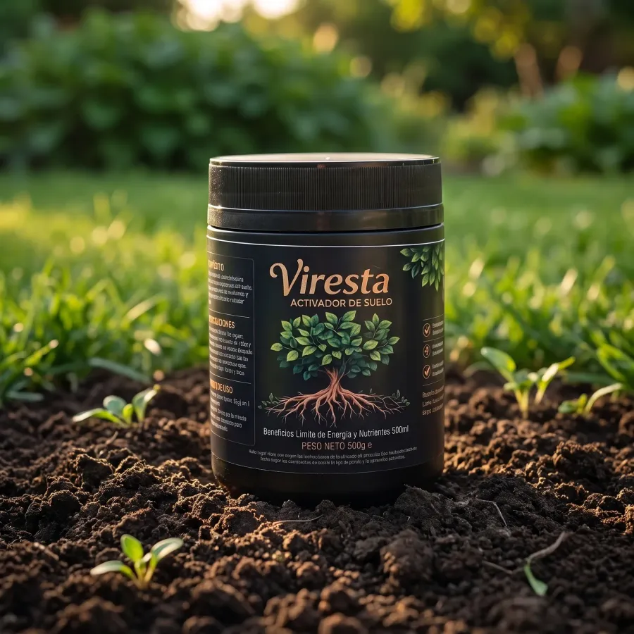 Viresta Activador de Suelo: revitaliza la tierra, fortalece las raíces y activa la vida microbiana